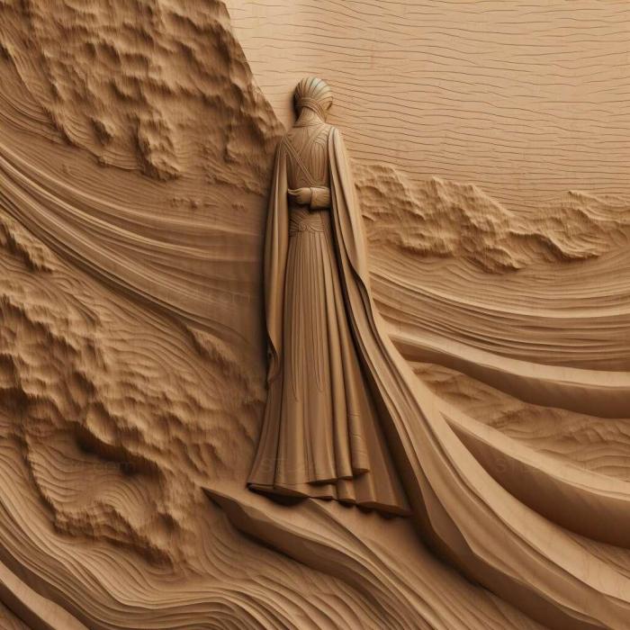 Patterns and decorations (Dune 1, PATTERN_109) 3D models for cnc